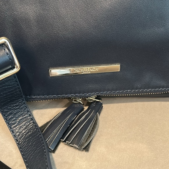 Jack French London Leather Bag NWOT - Picture 2 of 13